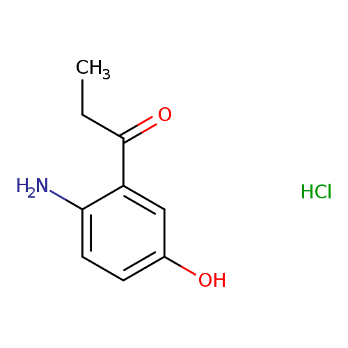 1-(2-Amino-5-hydroxyphenyl)propan-1-one hcl
