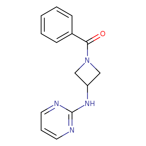 N-(1-benzoylazetidin-3-yl)pyrimidin-2-amine