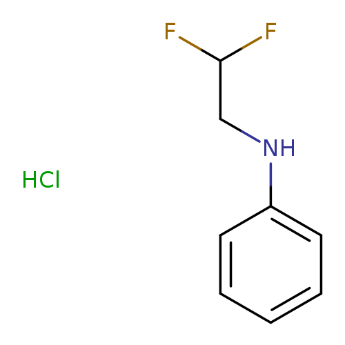 N-(2,2-difluoroethyl)aniline hydrochloride