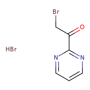Ethanone, 2-bromo-1-(2-pyrimidinyl)-, hydrobromide (1:1)