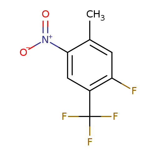1-fluoro-5-methyl-4-nitro-2-(trifluoromethyl)benzene