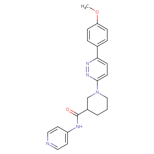 1-[6-(4-methoxyphenyl)pyridazin-3-yl]-N-(pyridin-4-yl)piperidine-3-carboxamide
