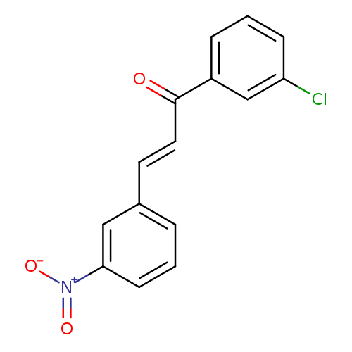 (2E)-1-(3-chlorophenyl)-3-(3-nitrophenyl)prop-2-en-1-one