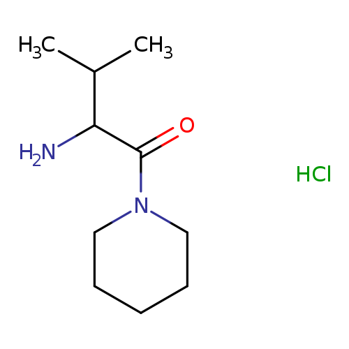 [2-Methyl-1-(piperidin-1-ylcarbonyl)propyl]amine hydrochloride