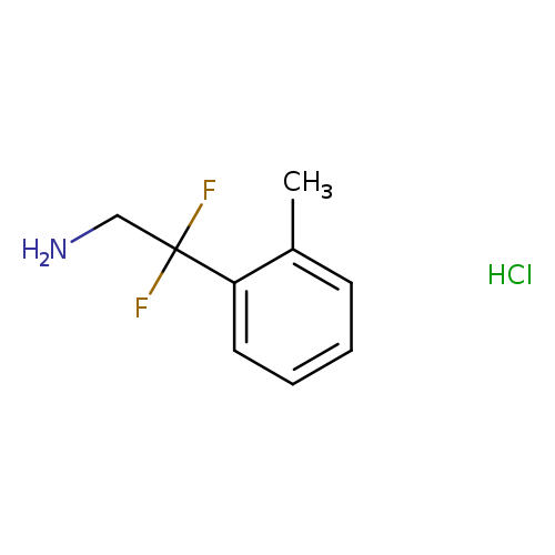 2,2-difluoro-2-(2-methylphenyl)ethan-1-amine hydrochloride