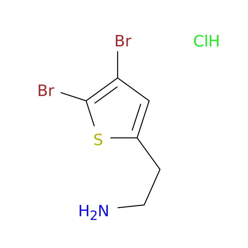 2-(4,5-dibromothiophen-2-yl)ethan-1-amine hydrochloride