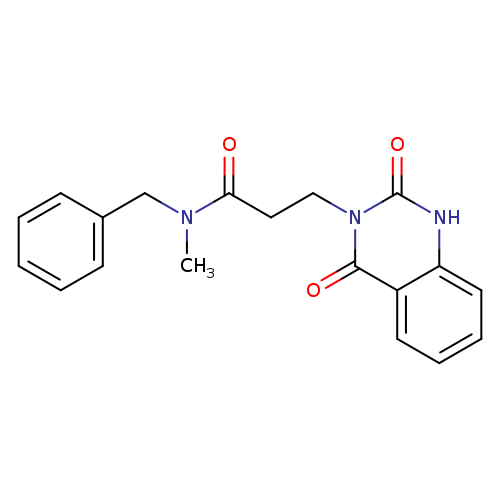 N-benzyl-3-(2,4-dioxo-1,2,3,4-tetrahydroquinazolin-3-yl)-N-methylpropanamide