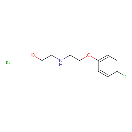 2-([2-(4-Chlorophenoxy)ethyl]amino)ethanol hydrochloride