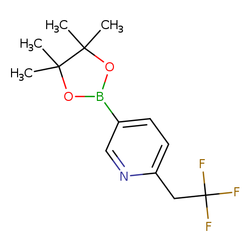 5-(4,4,5,5-Tetramethyl-1,3,2-dioxaborolan-2-yl)-2-(2,2,2-trifluoroethyl)pyridine