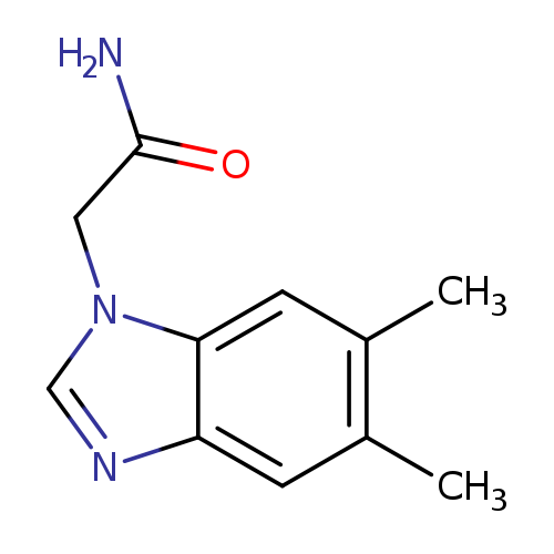 2-(5,6-dimethyl-1H-benzimidazol-1-yl)acetamide
