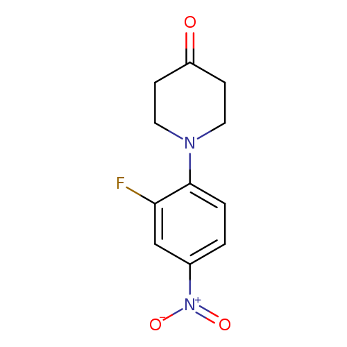1-(2-Fluoro-4-nitrophenyl)piperidin-4-one