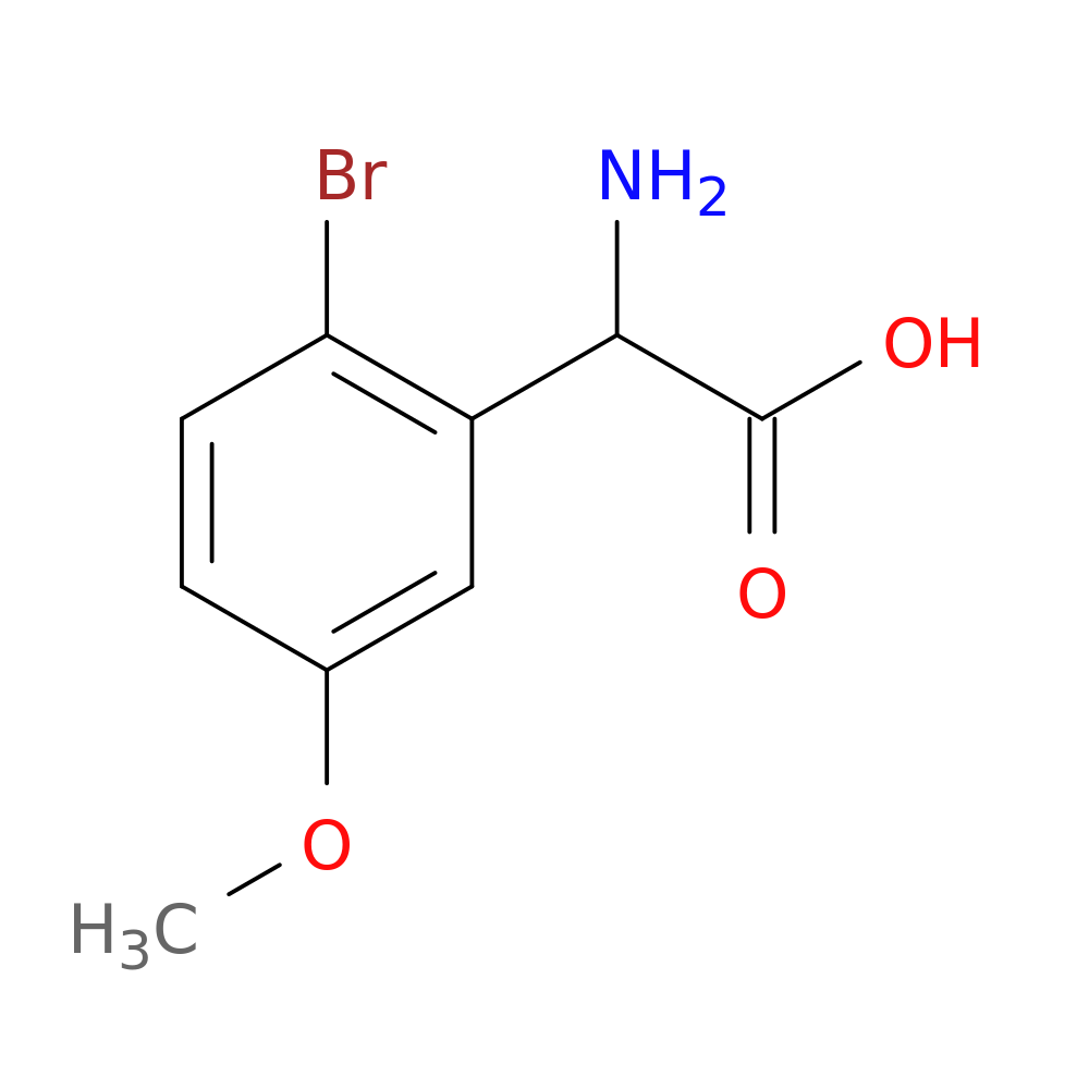 2-Amino-2-(2-bromo-5-methoxyphenyl)acetic acid