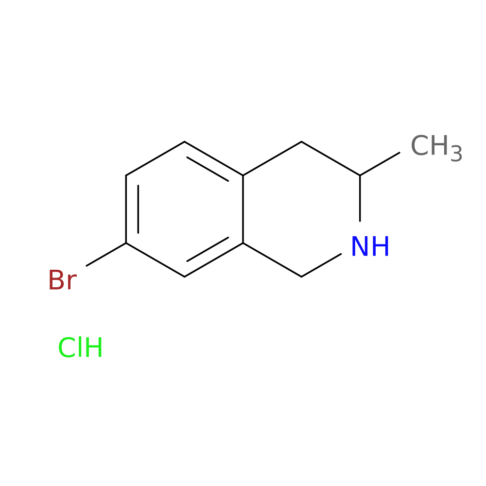 7-Bromo-3-methyl-1,2,3,4-tetrahydroisoquinoline hydrochloride