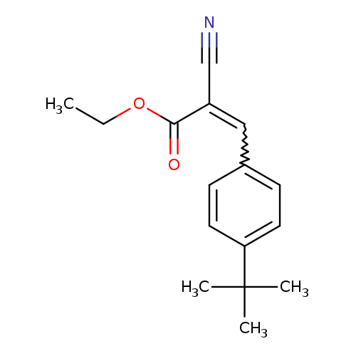 Ethyl 3-[4-(tert-butyl)phenyl]-2-cyanoacrylate