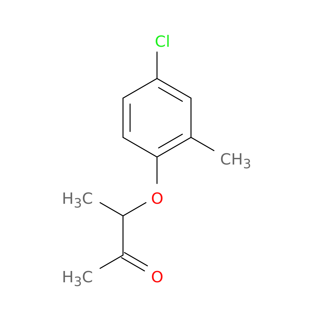 3-(4-chloro-2-methylphenoxy)butan-2-one