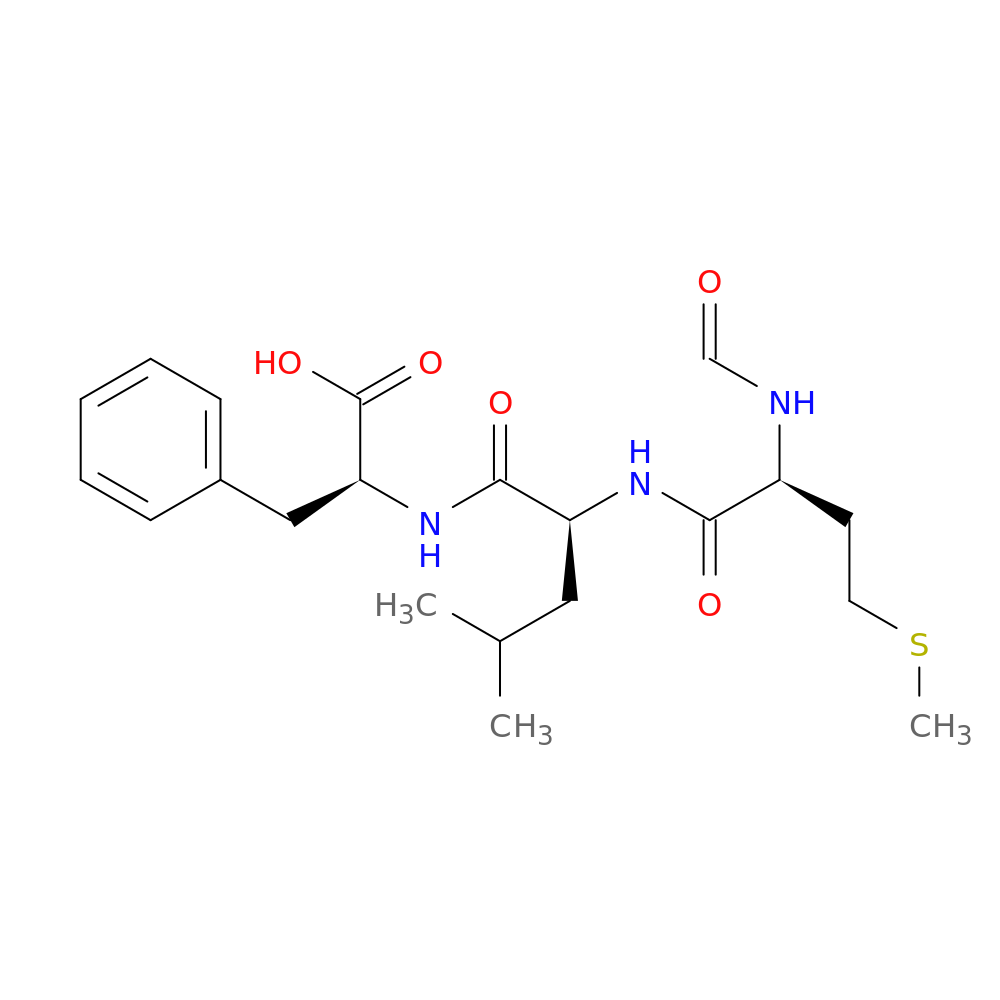 (S)-2-((S)-2-((S)-2-Formamido-4-(methylthio)butanamido)-4-methylpentanamido)-3-phenylpropanoic acid