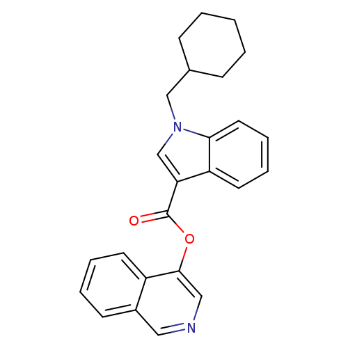 isoquinolin-4-yl1-(cyclohexylmethyl)-1H-indole-3-carboxylate
