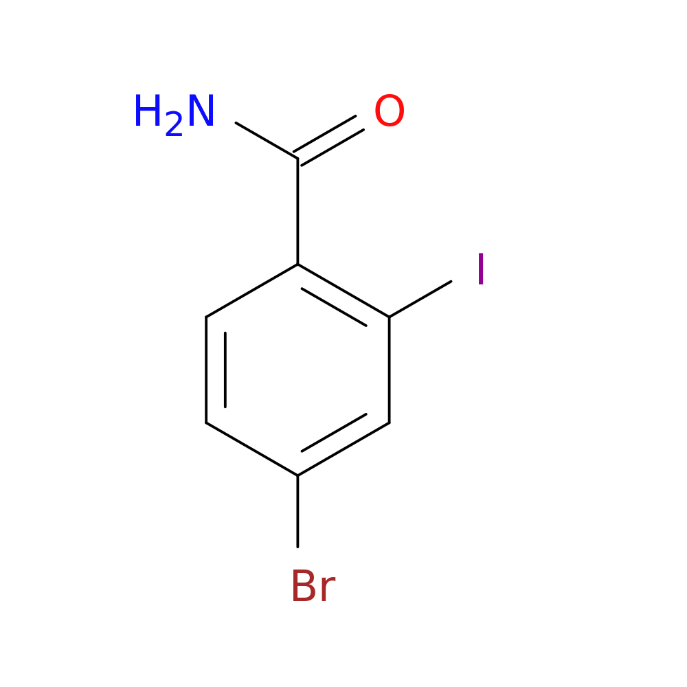 4-bromo-2-iodobenzamide