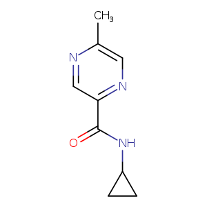 N-cyclopropyl-5-methylpyrazine-2-carboxamide