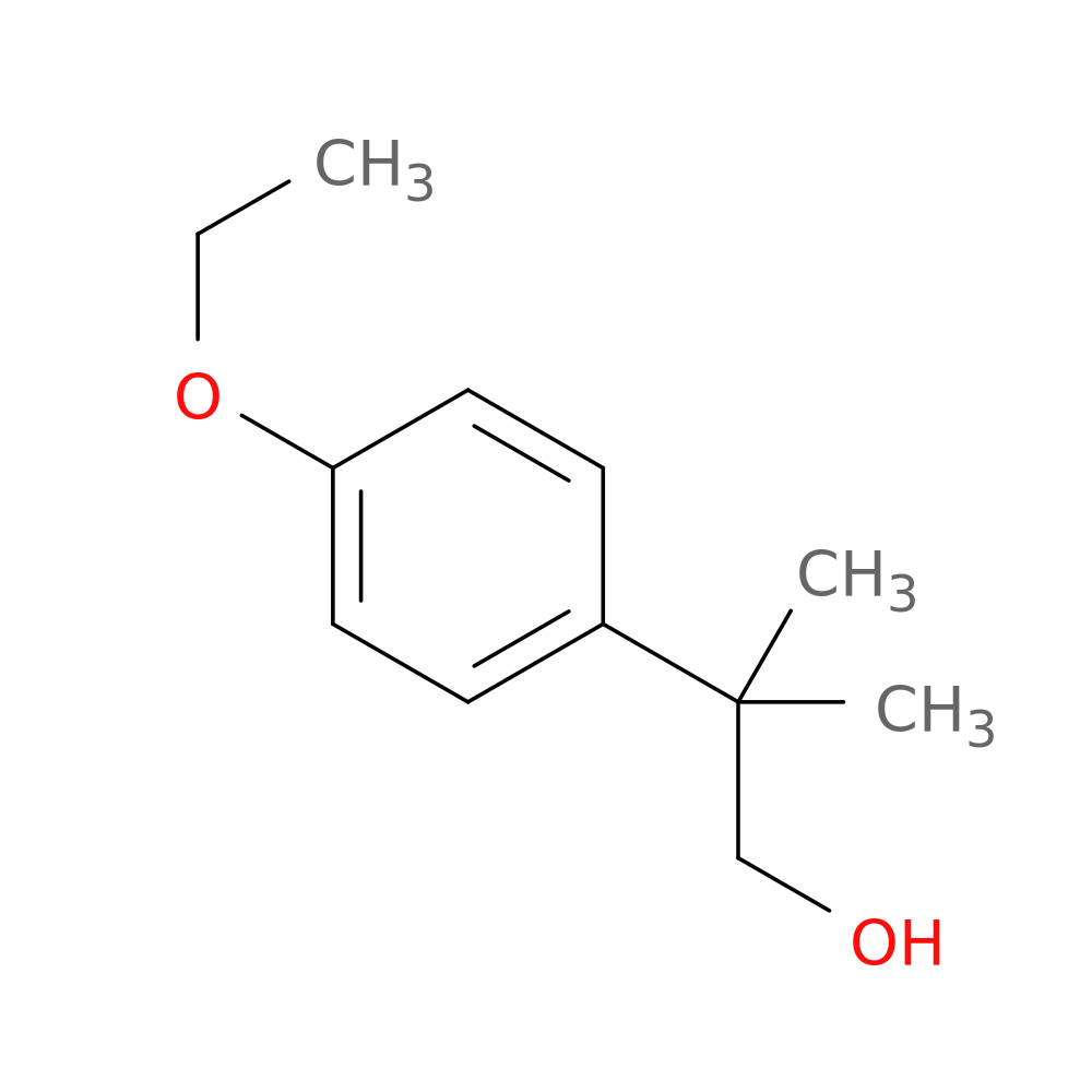 2-(4-Ethoxyphenyl)-2-methylpropan-1-ol