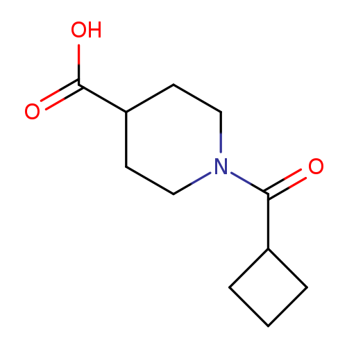 1-(Cyclobutylcarbonyl)piperidine-4-carboxylic acid