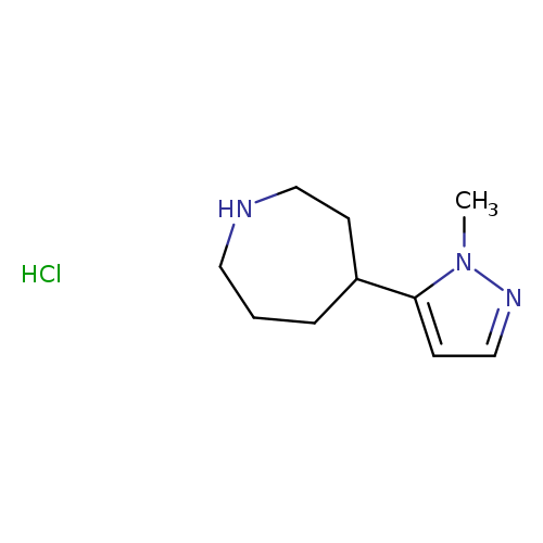 4-(1-methyl-1H-pyrazol-5-yl)azepane hydrochloride