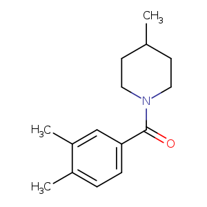 1-(3,4-dimethylbenzoyl)-4-methylpiperidine