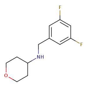 N-(3,5-Difluorobenzyl)tetrahydro-2H-pyran-4-amine