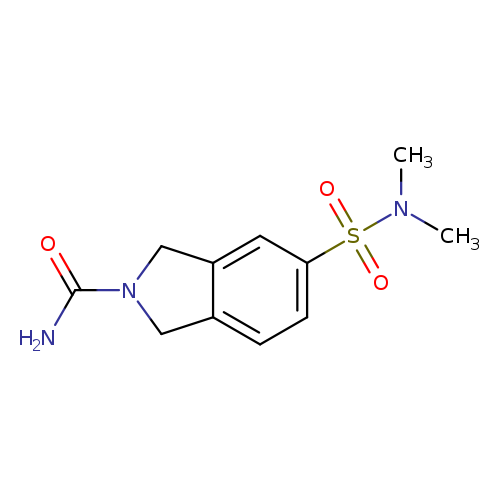 5-(dimethylsulfamoyl)-2,3-dihydro-1H-isoindole-2-carboxamide