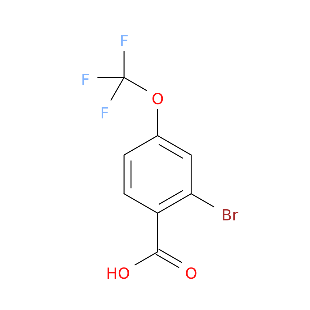 2-Bromo-4-(trifluoromethoxy)benzoic acid