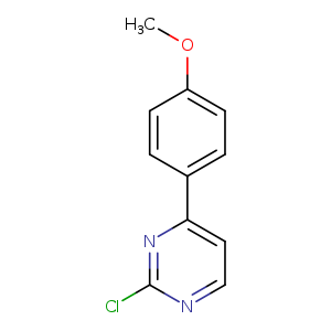 2-Chloro-4-(4-methoxyphenyl)pyrimidine