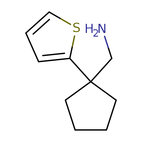 [1-(thiophen-2-yl)cyclopentyl]methanamine