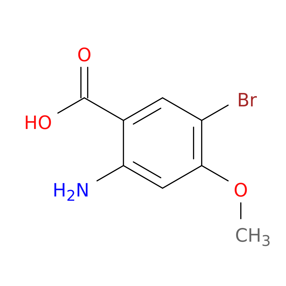 2-Amino-5-bromo-4-methoxybenzoic Acid