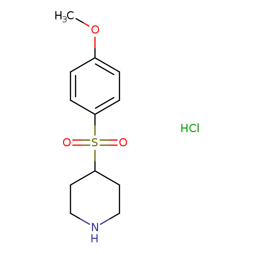 4-[(4-Methoxyphenyl)sulfonyl]piperidine hydrochloride