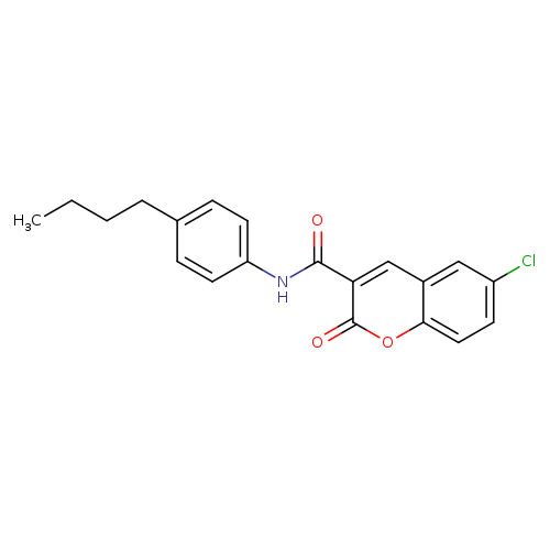 N-(4-butylphenyl)-6-chloro-2-oxo-2H-chromene-3-carboxamide