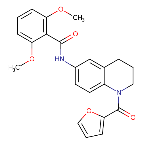 N-[1-(furan-2-carbonyl)-1,2,3,4-tetrahydroquinolin-6-yl]-2,6-dimethoxybenzamide