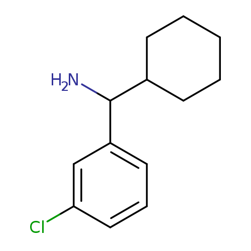 (3-chlorophenyl)(cyclohexyl)methanamine