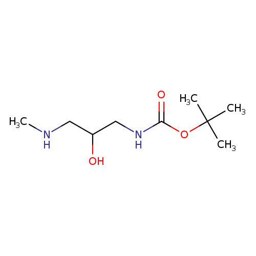 tert-butyl N-[2-hydroxy-3-(methylamino)propyl]carbamate