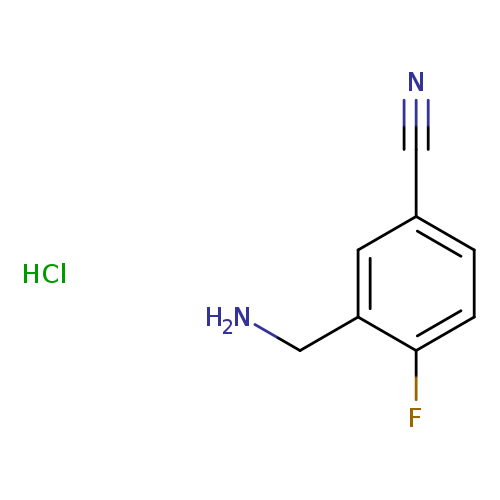 3-(Aminomethyl)-4-fluorobenzonitrile hydrochloride