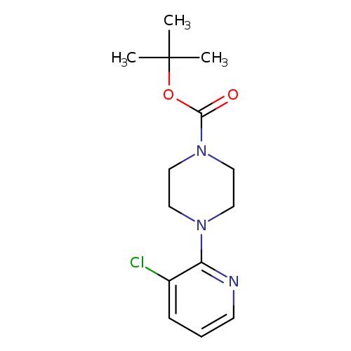 2-(BOC-Piperazino)-3-chloropyridine