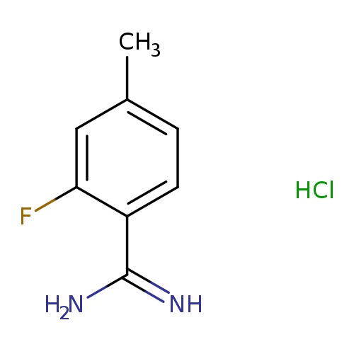 2-fluoro-4-methylbenzene-1-carboximidamide hydrochloride