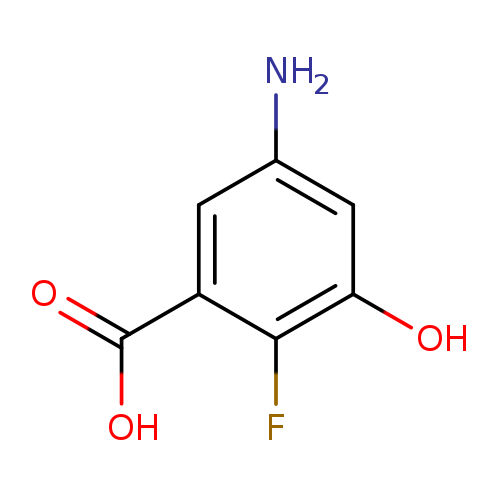 5-Amino-2-fluoro-3-hydroxybenzoic acid