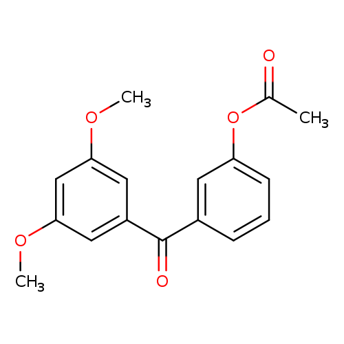 3-Acetoxy-3',5'-dimethoxybenzophenone