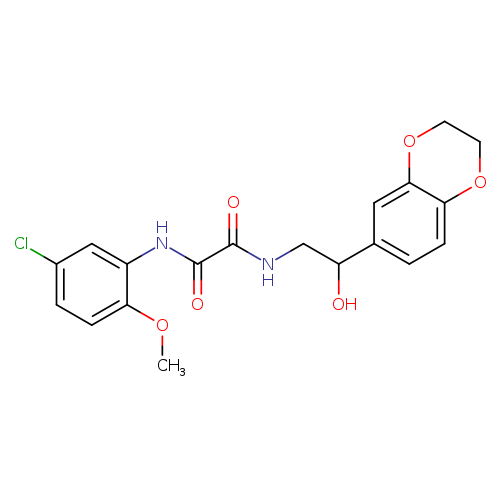 N-(5-chloro-2-methoxyphenyl)-N'-[2-(2,3-dihydro-1,4-benzodioxin-6-yl)-2-hydroxyethyl]ethanediamide