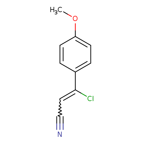 (Z)-3-Chloro-3-(4-methoxyphenyl)acrylonitrile
