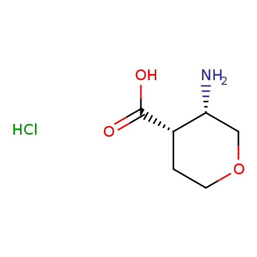 (3S,4S)-3-aminooxane-4-carboxylic acid hydrochloride