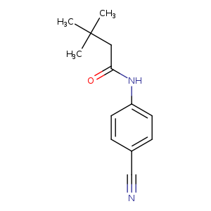 N-(4-cyanophenyl)-3,3-dimethylbutanamide
