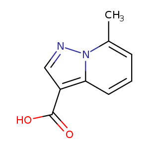 Pyrazolo[1,5-a]pyridine-3-carboxylic acid, 7-methyl-