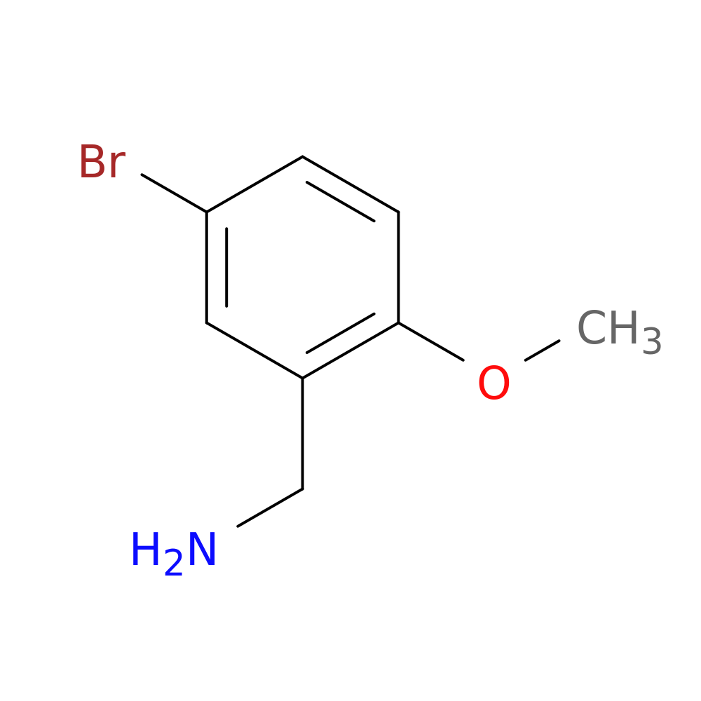 (5-Bromo-2-methoxyphenyl)methanamine