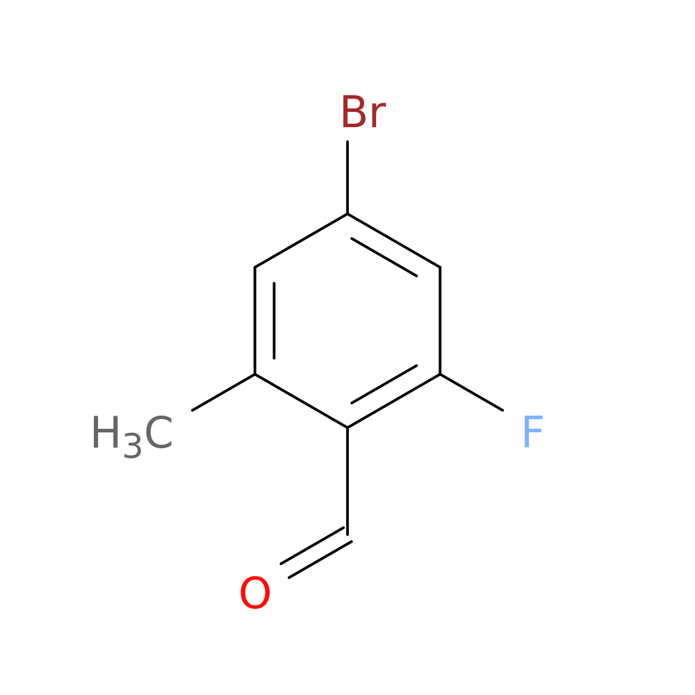 4-Bromo-2-fluoro-6-methylbenzaldehyde